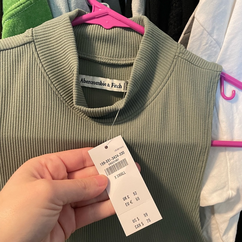 Abercrombie and fitch ribbed dress size XS
